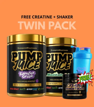 Transparent Supplements Pump Juice Twin Pack (1)